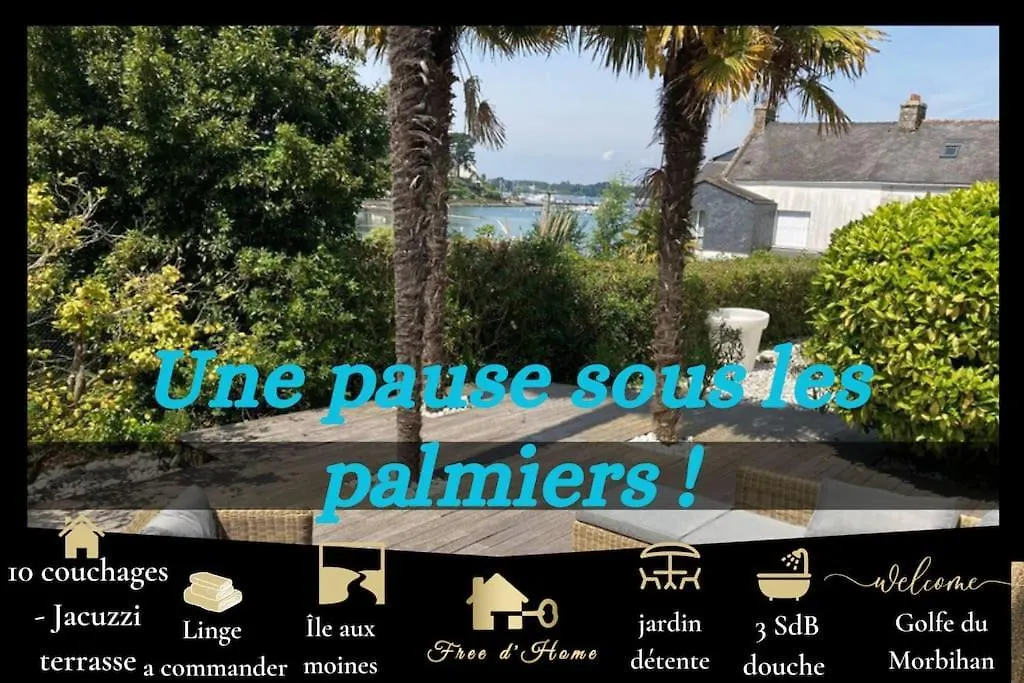 Une Pause Sous Les Palmiers - Ile Aux Moines